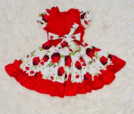 Vestido huasita para niñas - Chilena Cossas