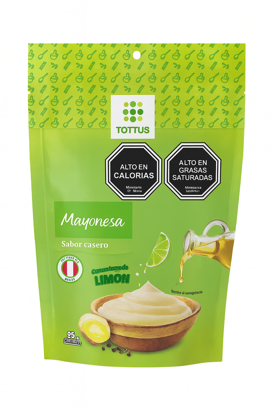 Mayonesa tottus sabor casero 95g