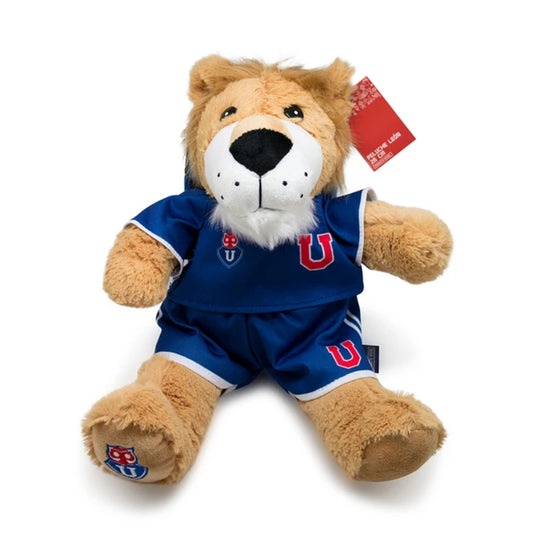 Peluche león Universidad de Chile 26cm mascota oficial juguete azul bulla