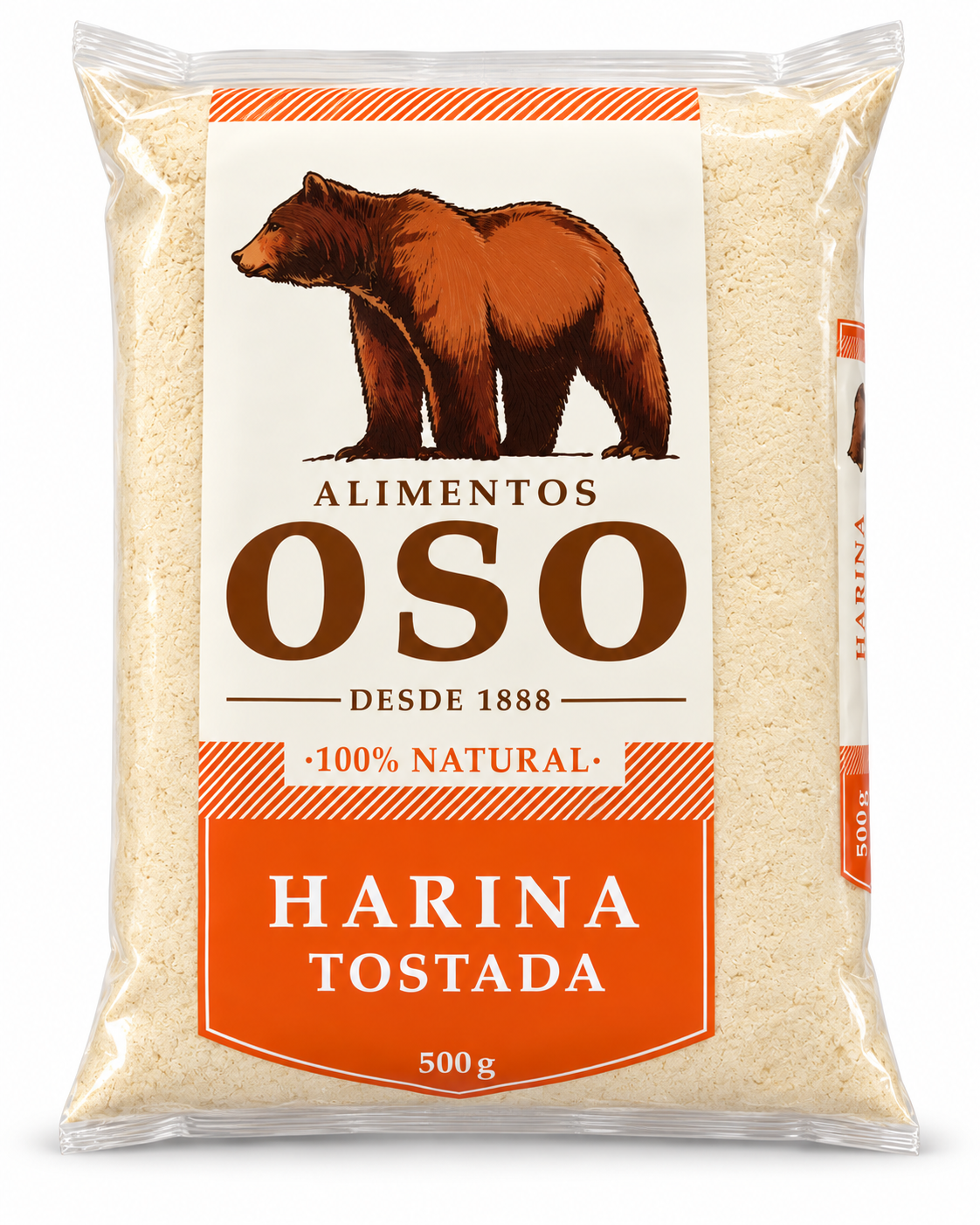 Harina tostada Oso 500g - OFERTA expiración 7 Noviembre 2026
