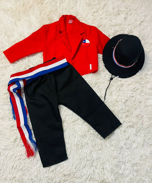 Trajes de huaso (niños) 5 piezas