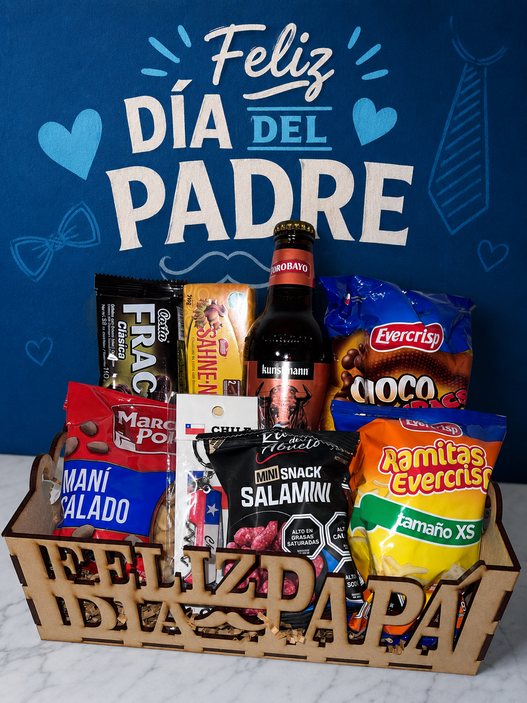 Bandeja Feliz día papá