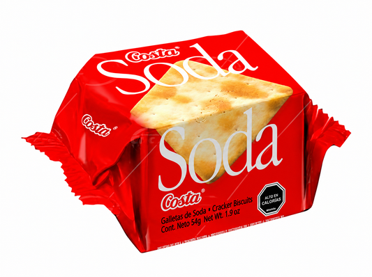 Galleta soda costa 160 g - Chilena Cossas