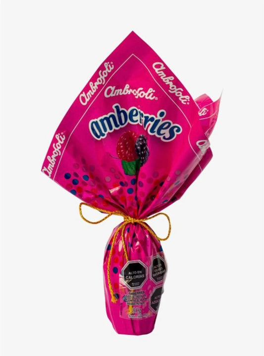 Huevo de chocolate con amberries 80g