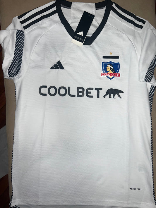 Camiseta colo colo 2024 Blanca
