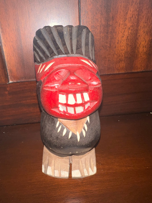 Indio pícaro – artesanía chilena de madera