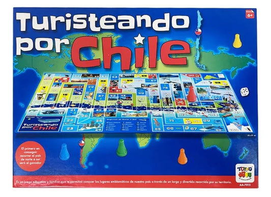Juego de mesa Turisteando por Chile