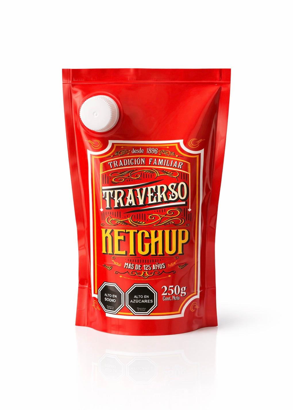 Ketchup traverso 250g