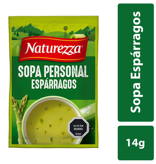 Crema de espárragos Naturezza personal para 1 - Chilena Cossas