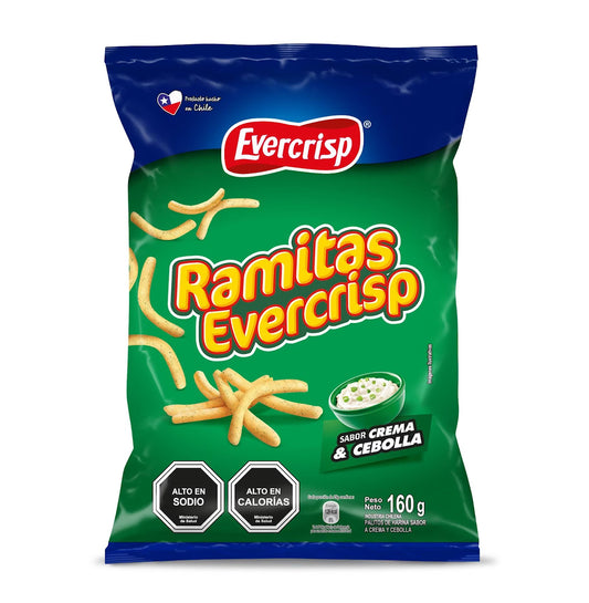 Ramitas crema y cebolla 160g