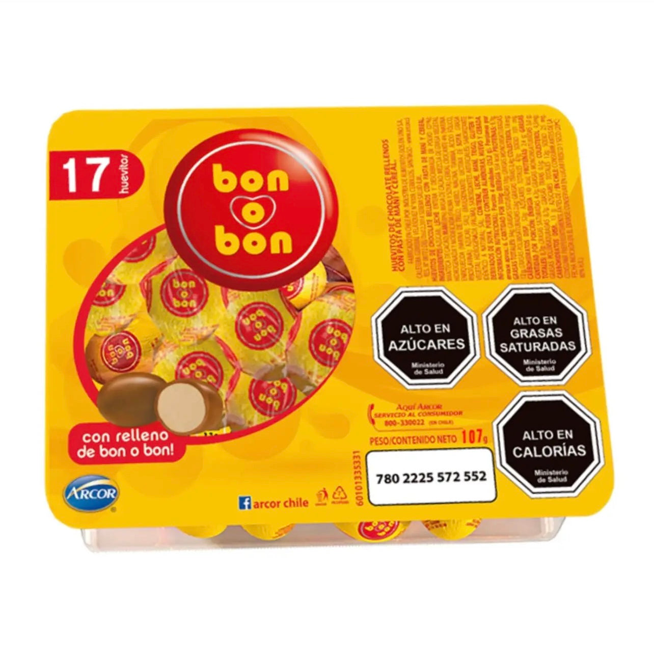 Huevitos Bon o Bon 17 unidades