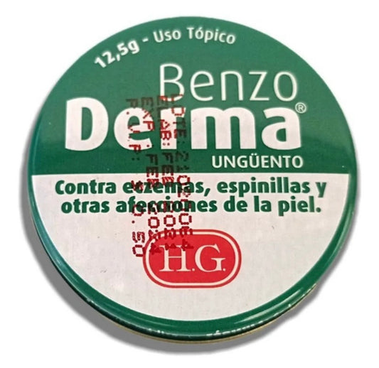 Ungüento benzo derma/ crema antiacné
