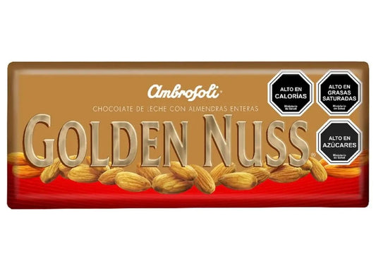 Golden Nuss Ambrosoli 140 g – Chocolate de leche con almendras enteras