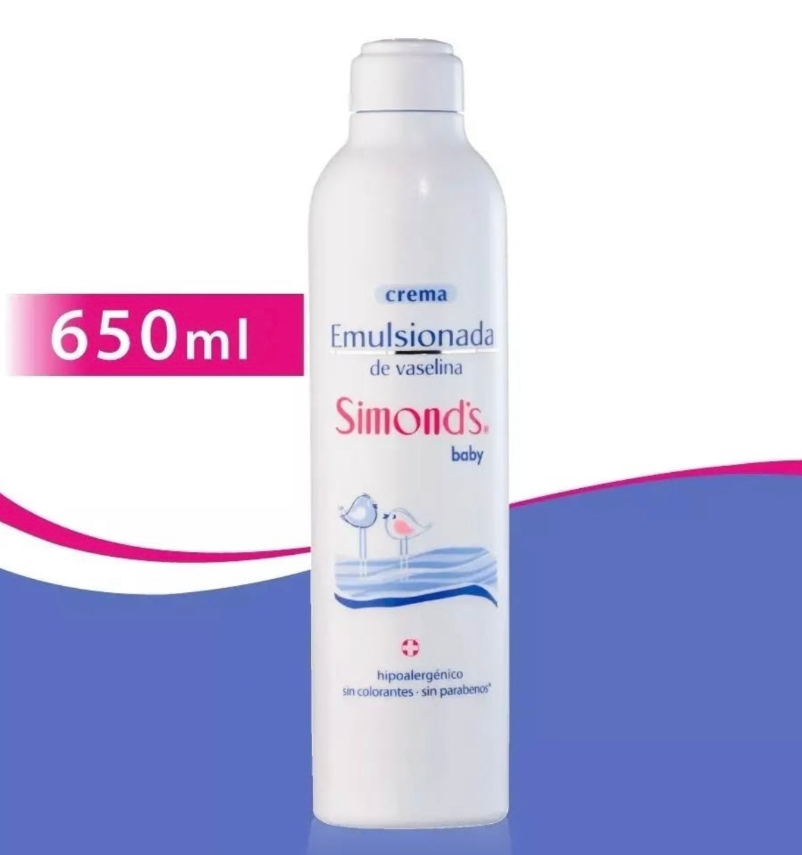 Crema emulsionada de vaselina