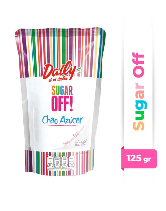 Endulzante Chao azúcar, a base de fructosa y sucralosa 125g