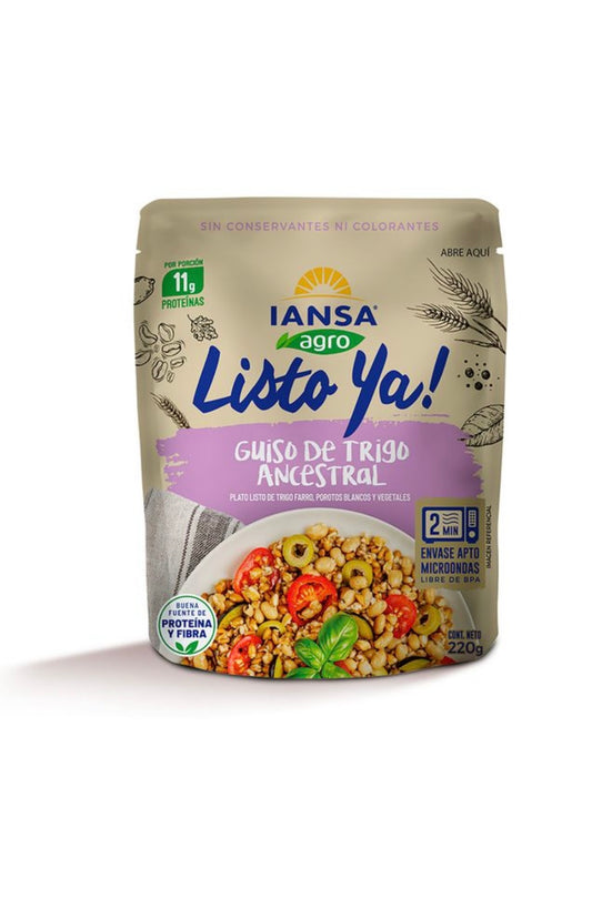 Guiso de trigo ancestral Iansa 220g