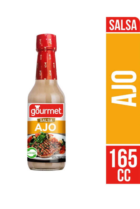 Salsa de ajo gourmet 165g