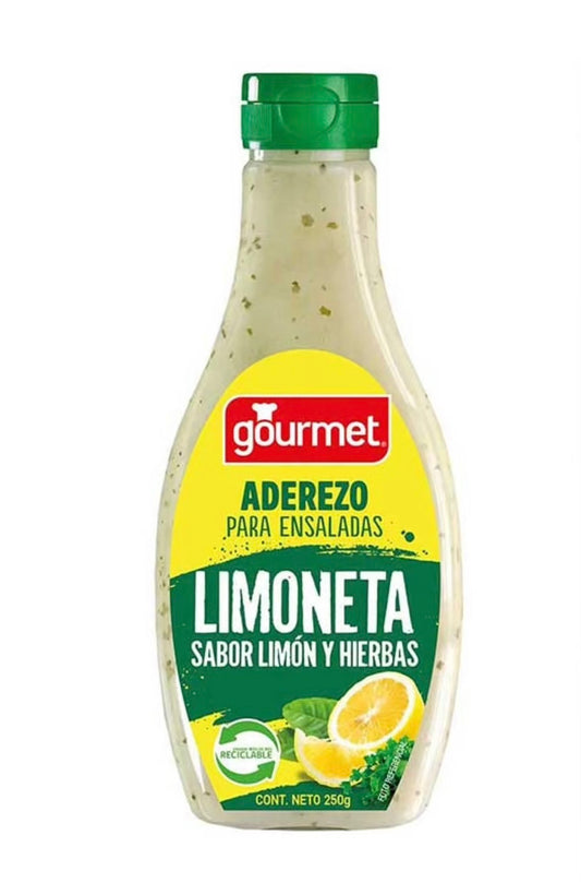Aderezo limoneta sabor limón y hierbas - Chilena Cossas