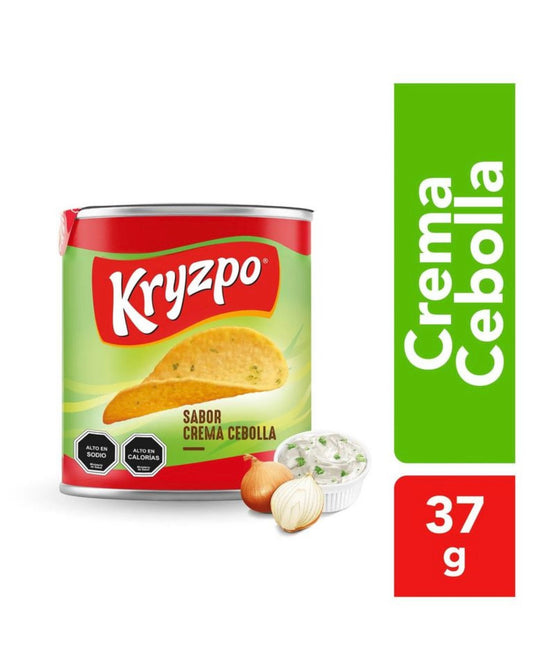 Papas kryzpo crema y cebolla 37g