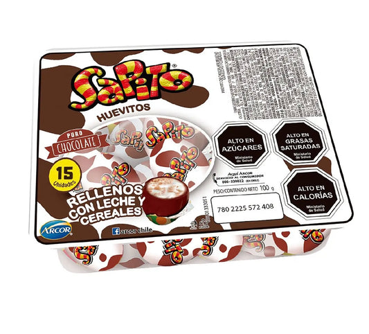 Huevito sapito 15 unidades
