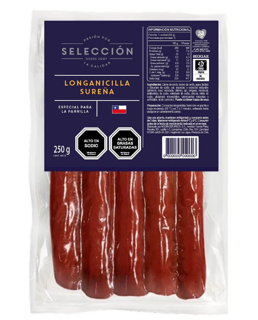 Longanicilla sureña selección 250g