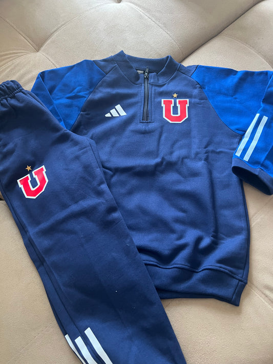 Conjunto Buzo universidad de Chile para niños