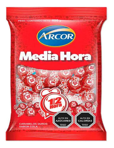 Media hora Caramelos 400g sabor cola