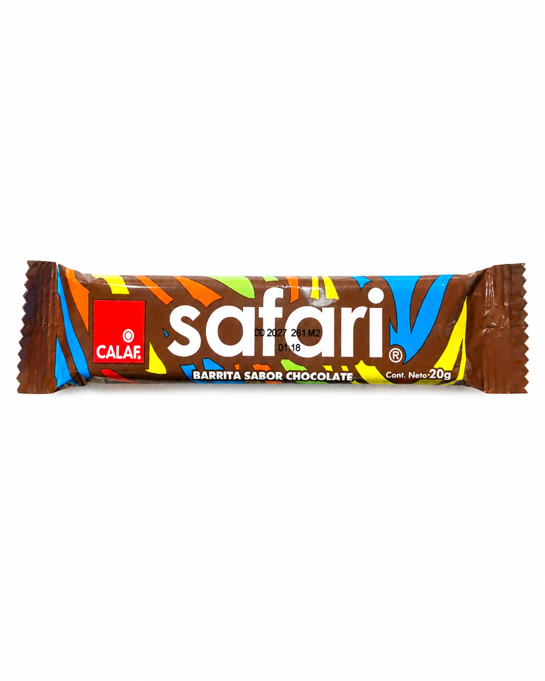 Safari Calaf Barrita de Chocolate 20 g – Dulce Chileno