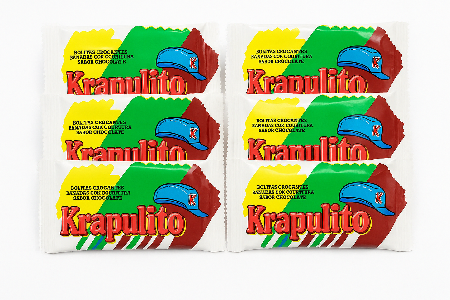 Krapulito pack de 6 unidades - bolitas crocantes