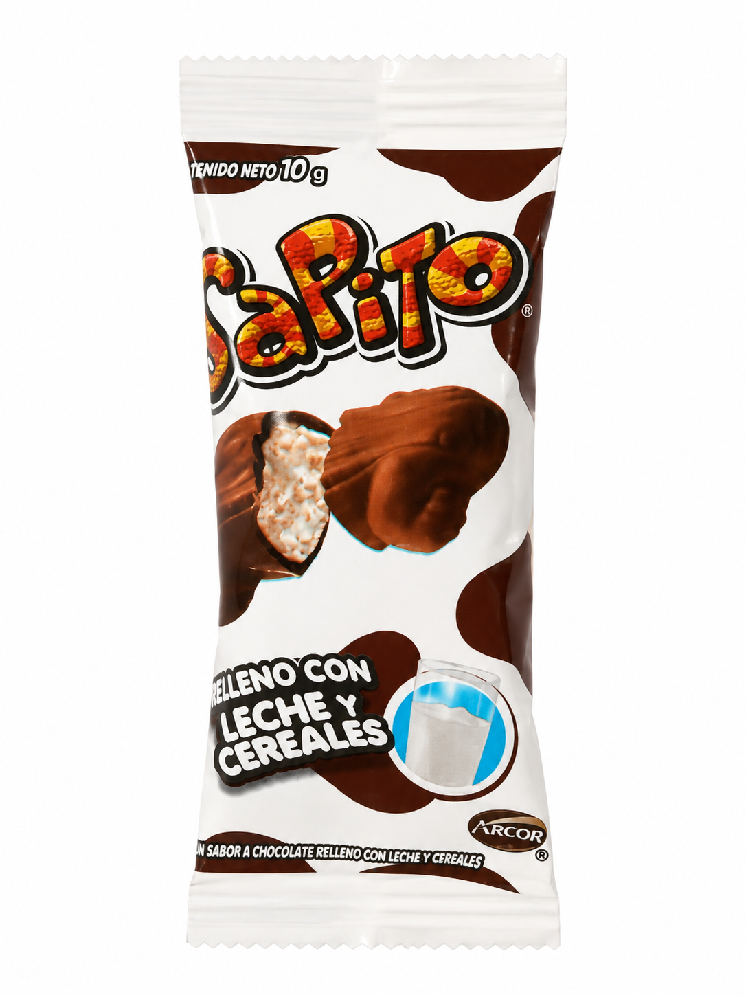 Sapito Arcor 300g – Chocolate Relleno con Leche y Cereales - Chilena Cossas
