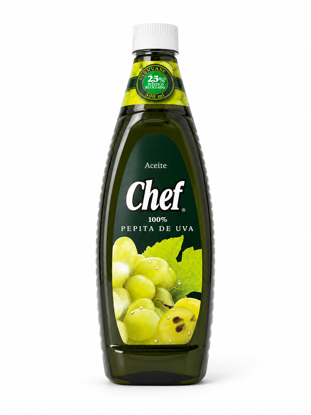 Aceite Chef 100% pepita de uva 500ml