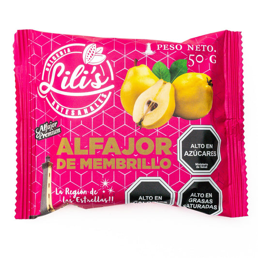 Alfajor de membrillo Lili’s 50g