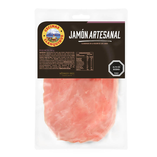 Jamón artesanal Llanquihue 150gr