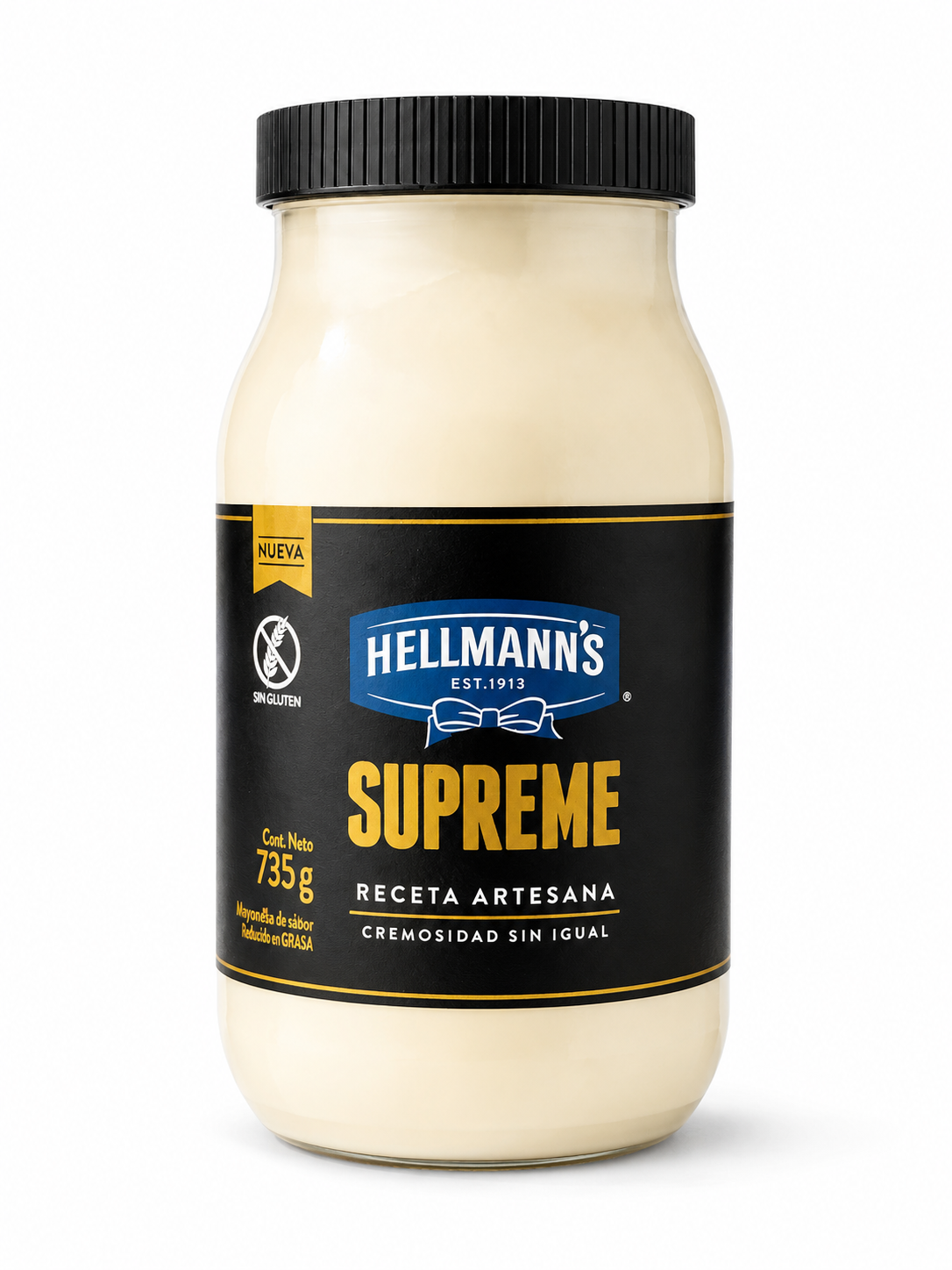 Mayonesa Hellmann’s Supreme Artesana frasco 735g