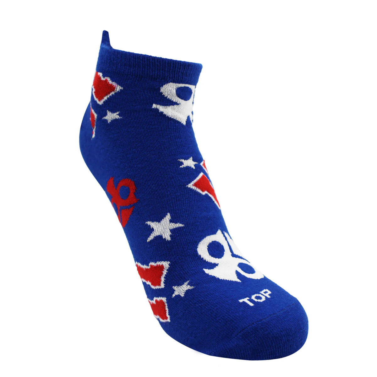 Calcetines Tobilleros Algodón Niños Universidad de Chile Pack 3 - talla 9-11