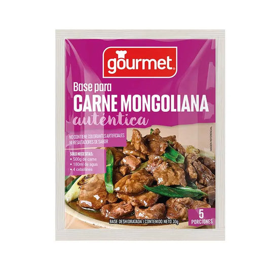 Base carne mongoliana gourmet