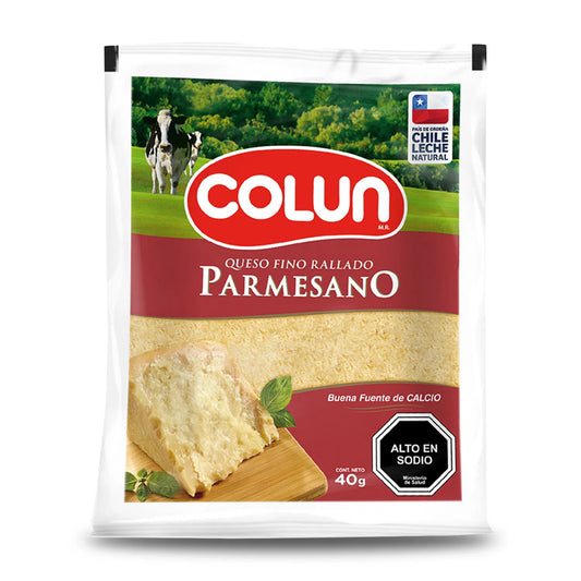 Queso colun, Fino rallado parmesano