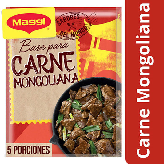 Base carne mongoliana maggi