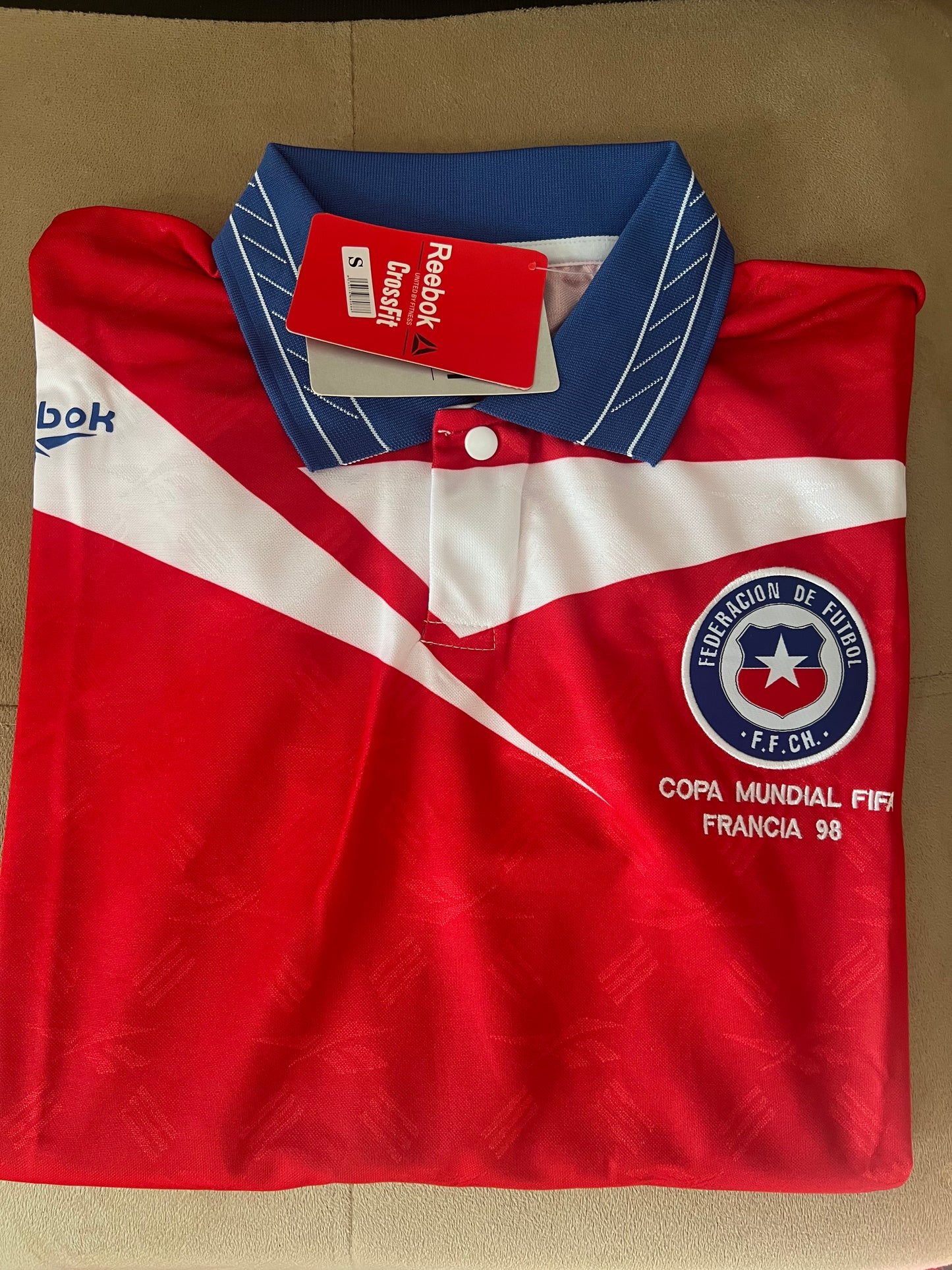 Camiseta selección Francia 98 manga larga