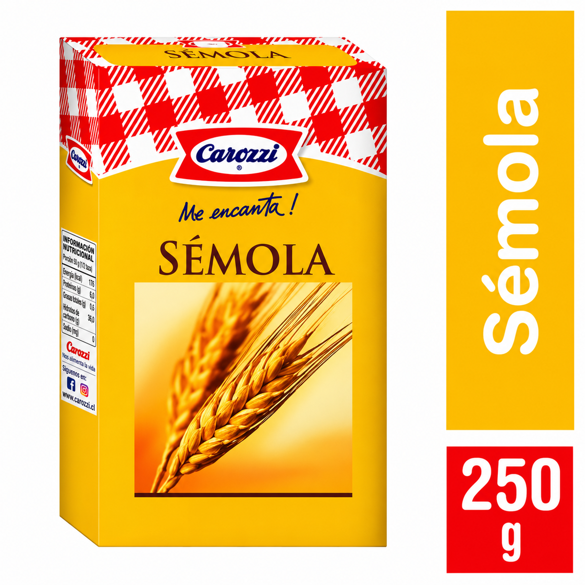 Sémola carozzi 250g - Chilena Cossas
