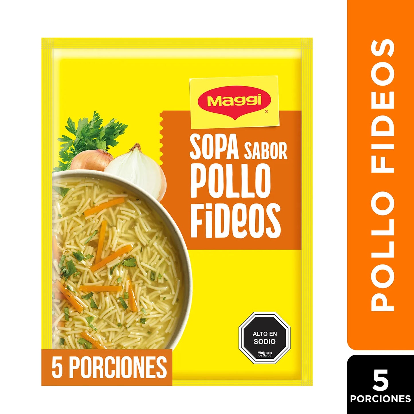Sopa Sabor Pollo con Fideos 70 g | Maggi - Chilean Chicken Noodle Soup Mix | Instant Soup