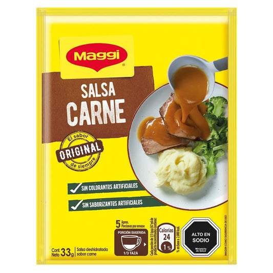 Salsa carne Maggi 33g -salsa deshidratada