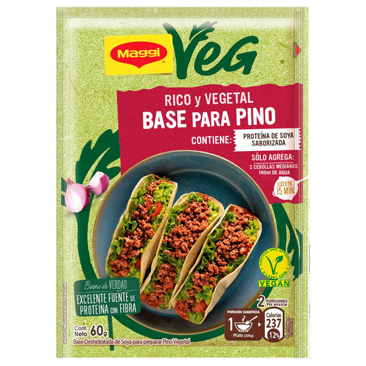 Proteina de soya, base para pino
