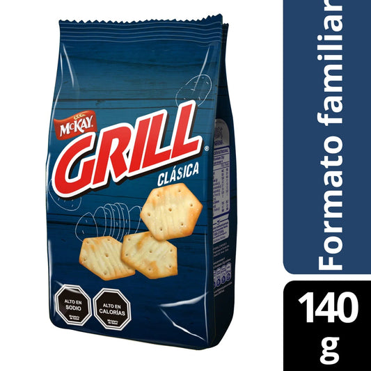 Galletas grill 140g Mckay