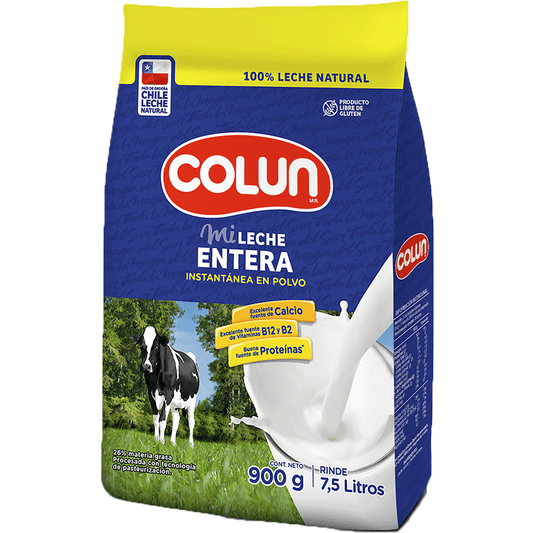 Leche entera instantánea en polvo 1440g colun