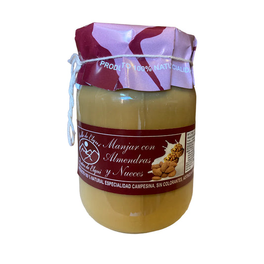 Manjar almendras y nueces artesanal, 500g