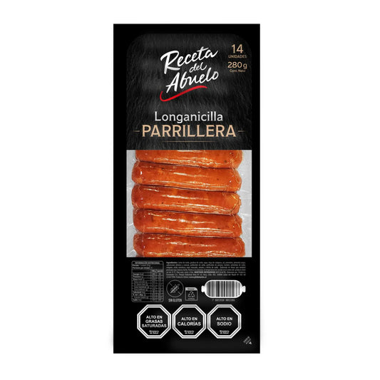 Longanicilla parrillera receta del abuelo 280g