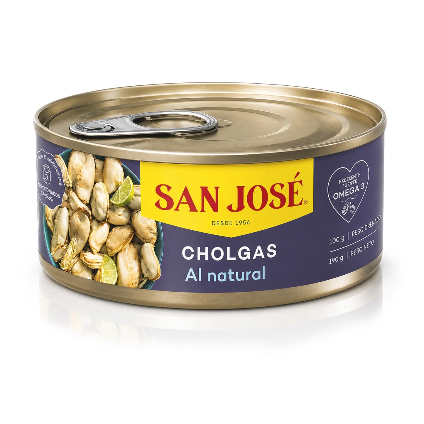 Cholgas al natural 190g San Jose