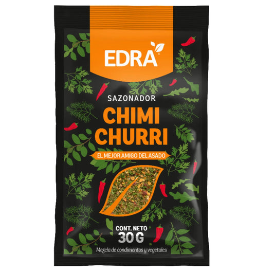 Sazonador Chimichurri EDRA 30 g – El mejor amigo del asado