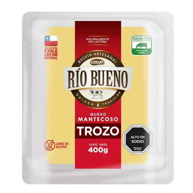 Queso Rio bueno Mantecoso 400g - En trozo